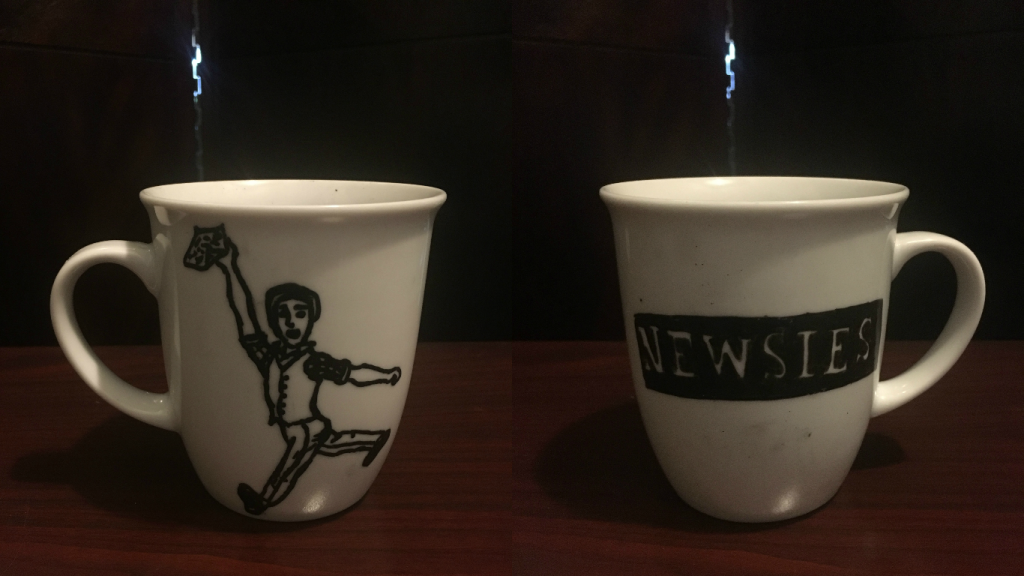 Newsies Mug Bellala